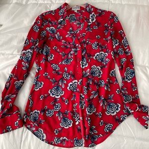 Express Red Blouse